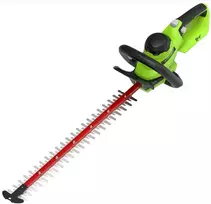 Gyvatvorių žirklės Greenworks GD24HT61; 24 V; 61 cm (be akumuliatoriaus ir pakrovėjo)