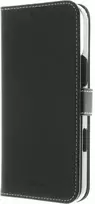 Insmat Exclusive Flip Case piniginės dėklas, Apple iPhone 16 Pro Max, juodas