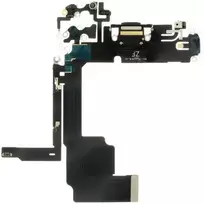Dėklas Iphone Lcd iPhone 15 Pro Flex kabelis su įkrovimo jungtimi juodos spalvos