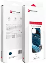 Dėklas Case for iPhone 15 PRO MAX Forcell F-Protect Mirage compatible with Magsafe Military Drop-Test deep sea