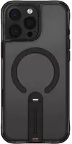 Skinarma Helix for Apple iPhone 16 Pro Max Magnetic Charging 360 Rotating Stand dėklas telefonui juodos spalvos