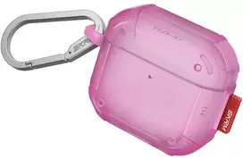Dėklas Skinarma Mecha CE skirtas AirPods 4 fuchsia