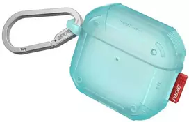 Dėklas Skinarma Mecha CE skirtas AirPods 4 turquoise