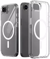 Dėklas Araree Duple M MagSafe do iPhone 16e / 17e przeźroczysty