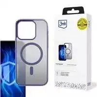 Dėklas 3mk Frosty MagCase Apple iPhone 16E - Violetinė