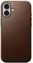 Nomad modernus odinis dėklas, rudas – „iPhone 16 Plus“