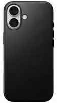 Dėklas Nomad Modern Leather case, juodas - iPhone 16