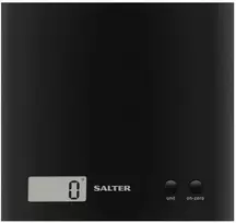 Virtuvinės svarstyklės Salter 1066 BPCFEU12 Arc elektroninės svarstyklės juodos