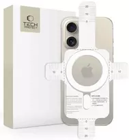 Dėklas Tech-Protect MagMat MagSafe magnetinis žiedas universalus - baltas