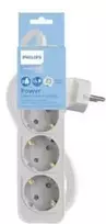 Sumuštinių keptuvas Philips PRZEDŁUŻACZ SIECIOWY PHILIPS LISTWA ZASILAJĄCA BALTA 3 GNIAZDA SCHUKO 1,5M CHP2134W/58