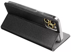 Dėklas Oem Flip case for Oppo Reno 13 5G Smart Case Book juodas