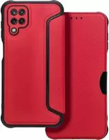 Dėklas Oem RAZOR Book skirtas Samsung Galaxy A12 / M12 red