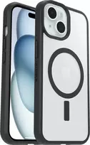 Dėklas OtterBox React MagSafe Apple iPhone 16e skaidrus/juodas