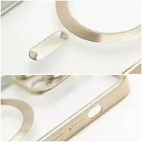 Dėklas Oem Case for iPhone 16e (SE 4 2025) / 17e Electro Mag Cover compatible with MagSafe auksinis