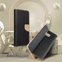Oem FANCY Book dėklas skirtas Samsung Galaxy A26 juodos spalvos / aukso spalvos