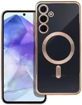 Oem ELECTRO MAG COVER dėklas suderinamas su MagSafe skirtas Samsung Galaxy A55 aukso spalvos