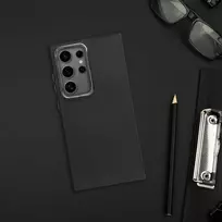 Oem FRAME dėklas skirtas Samsung Galaxy S25 juodos spalvos