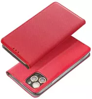 Dėklas Oem SMART CASE Book skirta Xiaomi Redmi Note 14 PRO 5G / 14 PRO PLUS 5G raudona
