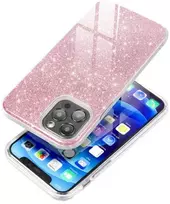 4Kom Oem SHINING Dėklas skirtas Xiaomi Redmi Note 14 Pro Plus 5G rožinės spalvos