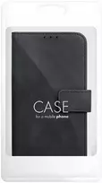 Oem TENDER Book Dėklas skirtas Xiaomi Redmi Note 14 5G / 4G (GLOBAL - 163,25mm x 76,55mm x 8,16mm) juodos spalvos
