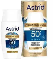 Astrid Pildantis kasdienis veido skystis SPF 50 Hyaluronic Gold (Fluid) 50 ml