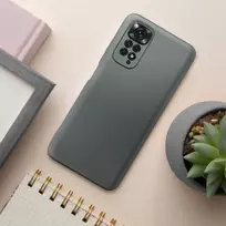 Oem METALLIC Dėklas skirtas Xiaomi Redmi Note 14 5G pilkos spalvos