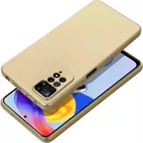 Oem METALLIC Dėklas skirtas Xiaomi Redmi Note 14 PRO 4G aukso spalvos