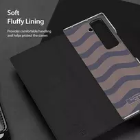 Dux Ducis dėklas BRIL with pen holder skirtas Samsung Galaxy Z Fold SE/W25 juodos spalvos