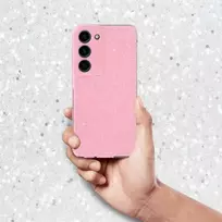 Dėklas Oem CLEAR CASE 2 mm BLINK skirtas Xiaomi Redmi NOTE 14 5G rožinės spalvos