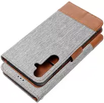 Dėklas Oem JEANS Book skirtas Samsung Galaxy A15 4G / A15 5G pilkos spalvos