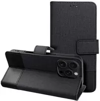 Dėklas Oem GOMMA Book skirtas Xiaomi Redmi Note 14 4G (GLOBAL - 164,84mm x 78,15mm x 8,16mm) juodos spalvos