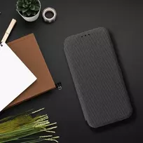 Oem FOLIO Side Magnet book dėklas skirtas Samsung Galaxy A15 pilkos spalvos