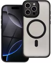 OEM dėklas, skirtas iPhone 14 PRO MAX, Variete Mag Cover, suderinamas su MagSafe juodas