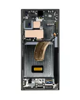 Dėklas LCD ekranas + jutiklinis blokas + priekinis dangtelis „Samsung S918 Galaxy S23 Ultra Žalias“ (pakeitimų paketas)