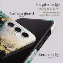 Dėklas MIO Žalias Marble Magsafe Compatible for Samsung S25 5G