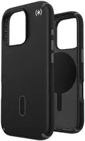 Speck Presidio2 Pro ClickLock & MagSafe – dėklas, skirtas iPhone 16 Pro (juodas / šiferio pilkas / baltas)