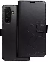 Oem MEZZO Book dėklas skirtas Samsung Galaxy A26 5G teddy bear juodos spalvos