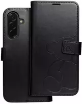 Oem MEZZO Book dėklas skirtas Samsung Galaxy A36 5G teddy bear juodos spalvos