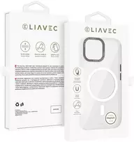 Liavec Hybrid Magsafe Clear dėklas skirtas Apple iPhone 15