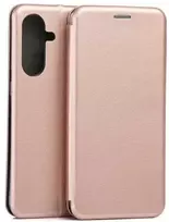 Beline Dėklas Book Magnetic Samsung A36 rose auksinis