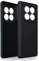 Beline Dėklas Silicone Xiaomi Redmi Note 14 Pro juodos spalvos