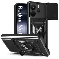 Tech-Protect CamShield Pro Dėklas skirtas Xiaomi Redmi Note 14 4G / LTE - Matte juodos spalvos