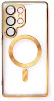 Hurtel Electroplated dėklas su MagSafe galvanized skirtas iPhone 16e – auksinis