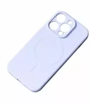Hurtel Silikoninis dėklas su MagSafe skirtas Samsung Galaxy A36 5G – mėlynos spalvos