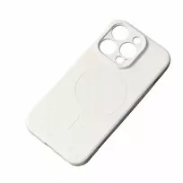 Hurtel Samsung Galaxy A36 5G Silikoninis dėklas su MagSafe – rusvai gelsvas