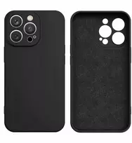 Hurtel Silikoninis dėklas skirtas Samsung Galaxy A36 5G – juodos spalvos