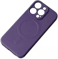 Hurtel Samsung Galaxy A36 5G Silikoninis dėklas su MagSafe – violetinės spalvos