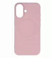 Hurtel Liquid Silikoninis dėklas su MagSafe skirtas Samsung Galaxy A36 5G – rožinės spalvos