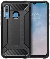 Forcell Oem ARMOR dėklas skirtas Samsung Galaxy A40 juodos spalvos