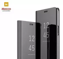 Mocco Clear View atverčiamas dėklas skirtas Xiaomi Redmi Note 8, juodas